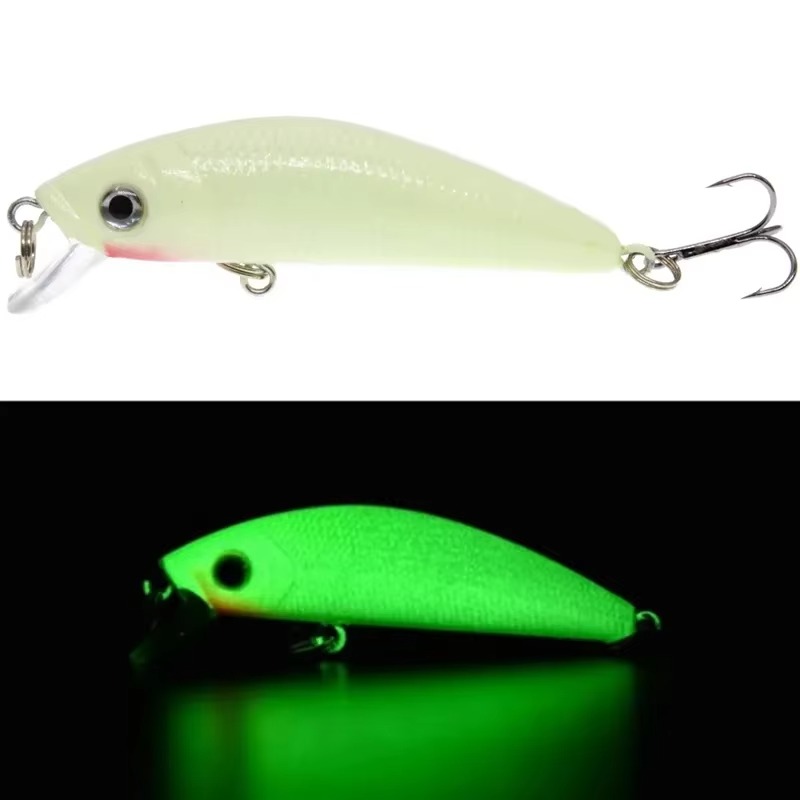 Fishing Hook Treble - 2 шт. 3D светящаяся приманка для
