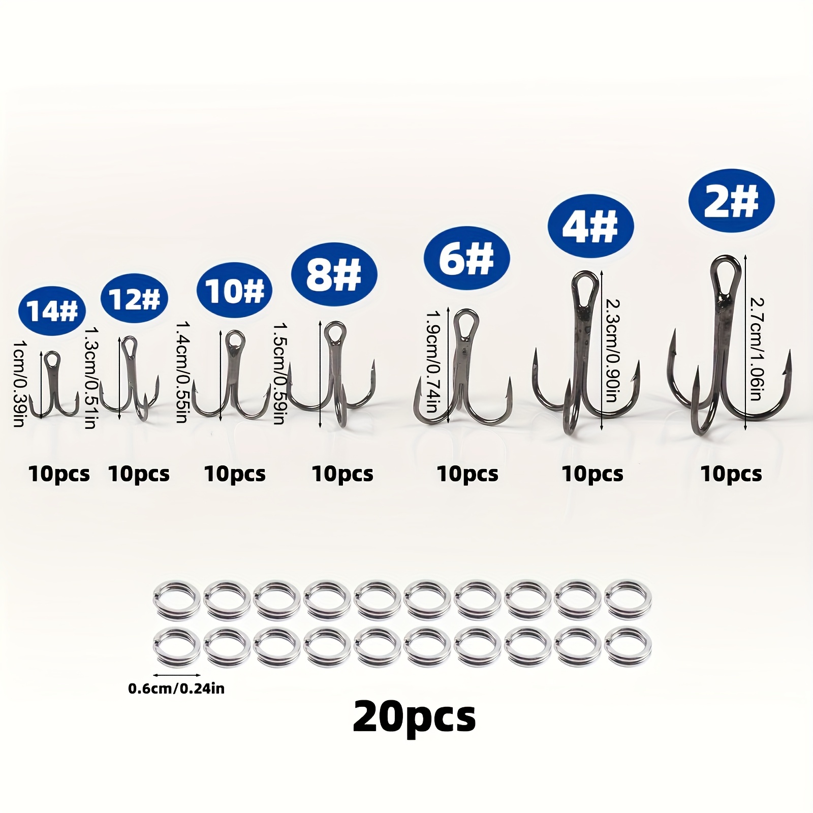 Набор из 90 штук: комплект тро – обзор и цена Fishing Hook Assortment